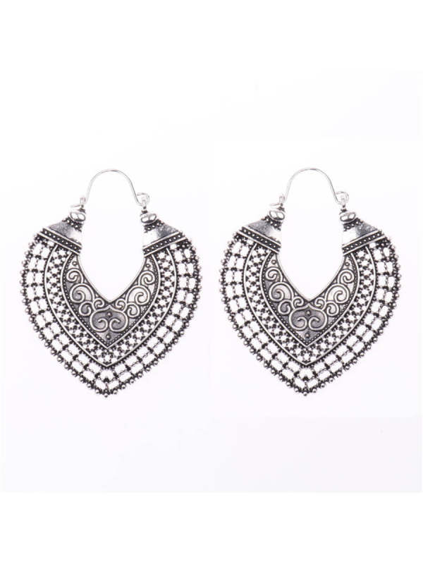 

Hollow Vintage Ethnic Earrings