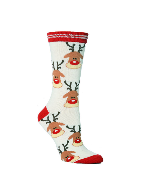 

Unisex Personality Christmas Elk Socks