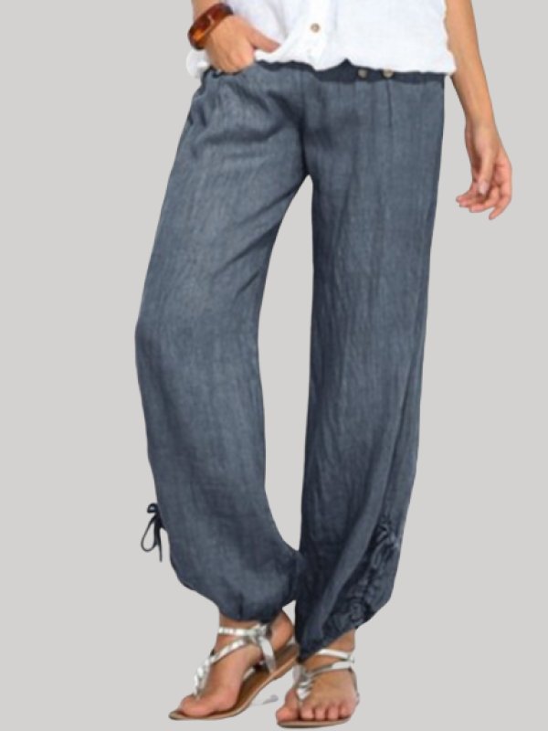 

Fashionable high-waisted pants