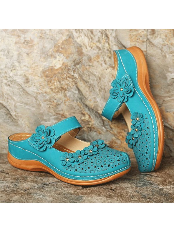 

Retro comfortable flat casual women sandals