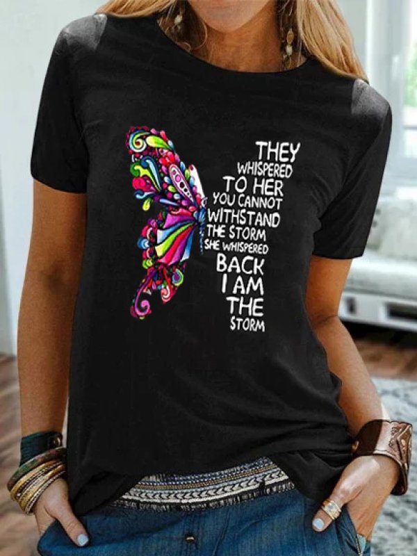 

Casual Fashion Print T-shirt