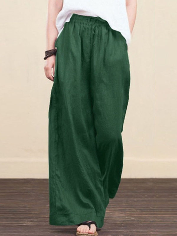 

Stylish temperament loose wide-leg pants