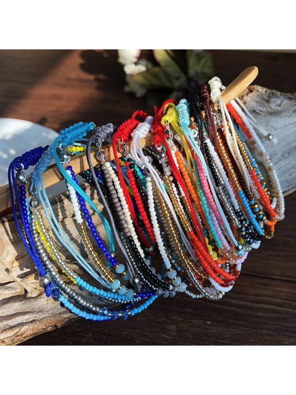 

Boho Colored Woven Hand Rope