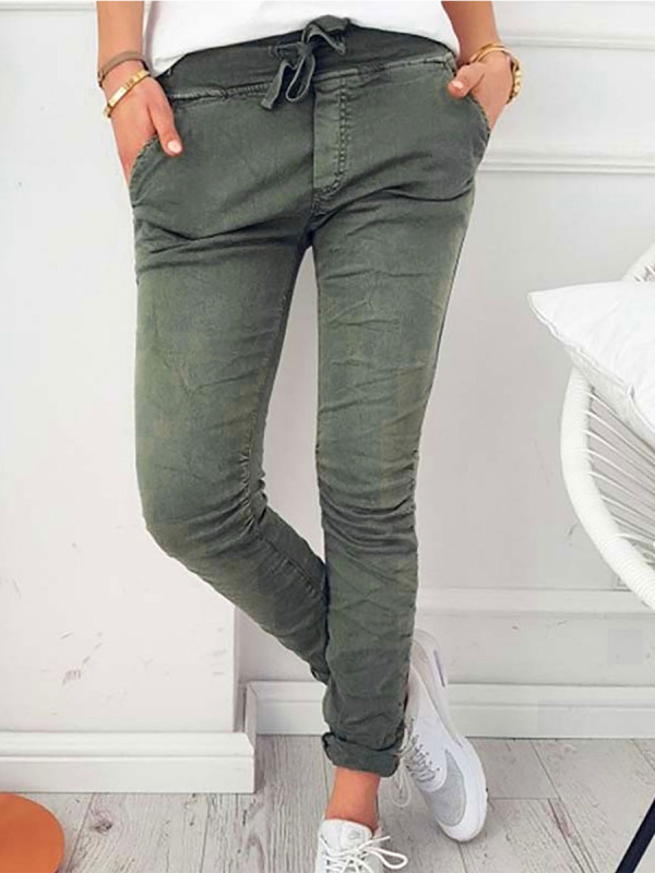 

Fashion Casual Slim Stretch Pants