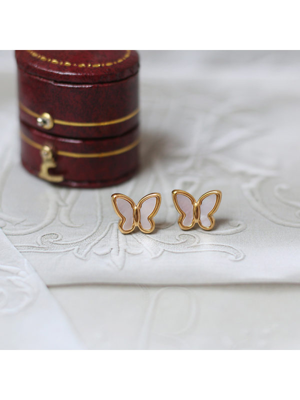 

Butterfly Fritillary Earring Necklace Set