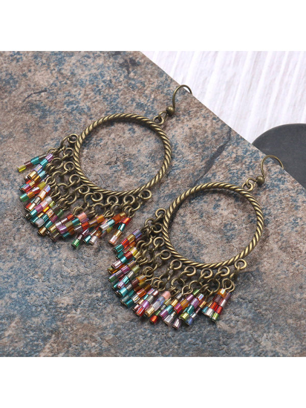 

Simple big circle earrings