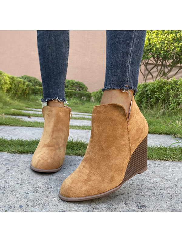 

Women's Comfortable Wedges Boots