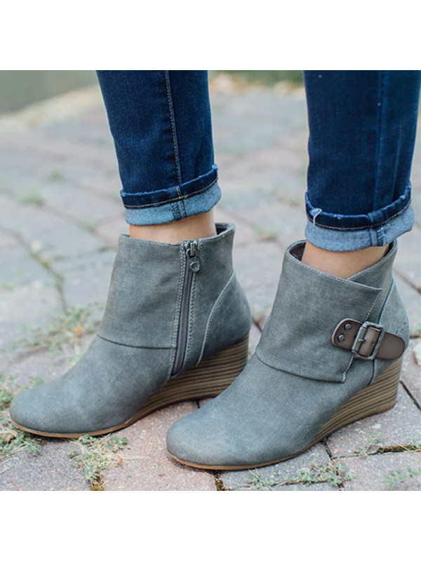 

Women's Comfortable Wedges Boots