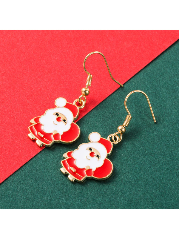 

Christmas 4-Piece Set of Fashionable Gift Earrings