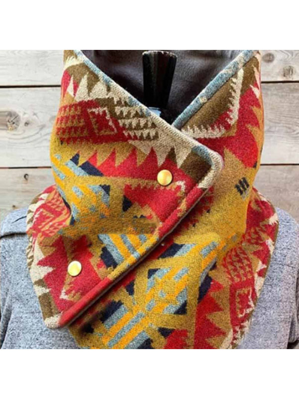 

Fashion Wool Print Warm Shawl Scarf