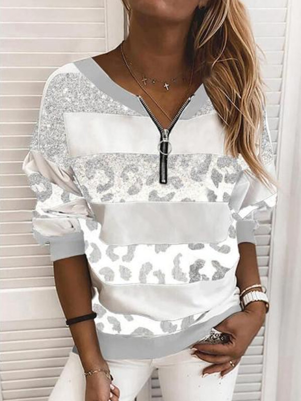 

Women Printed Casual Sweatshirt