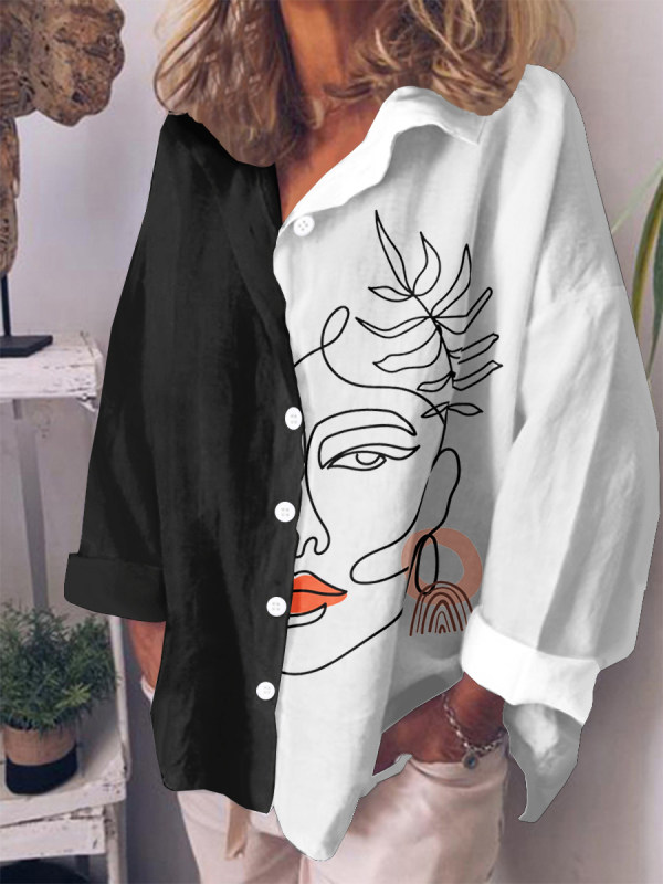 

Womens Casual Printed Colour Shirt