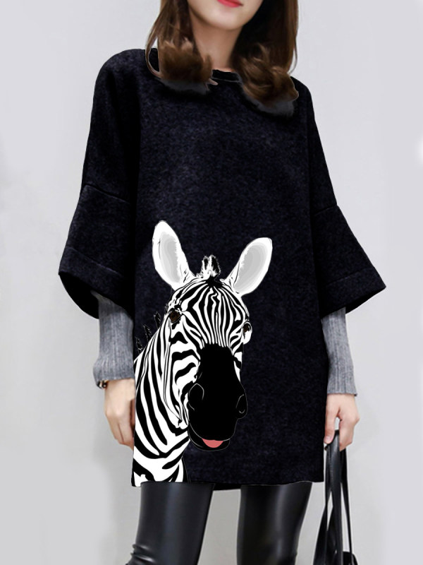 

Women’s Casual Printed Colour Dress