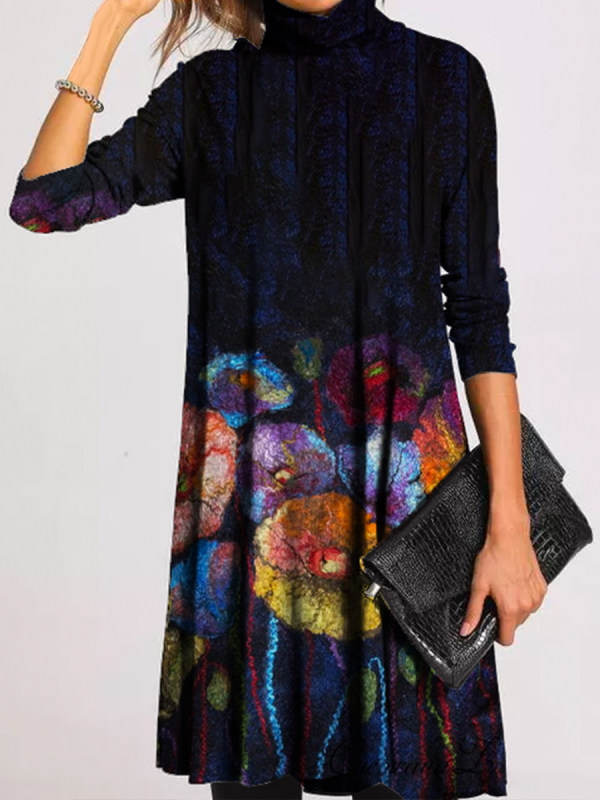 

Vintage Long Sleeve Dress
