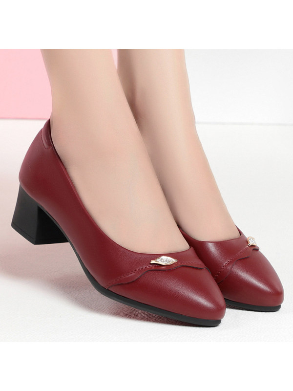 

Women's Comfortable Thick Heels