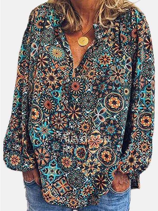 

Vintage Print Shirt