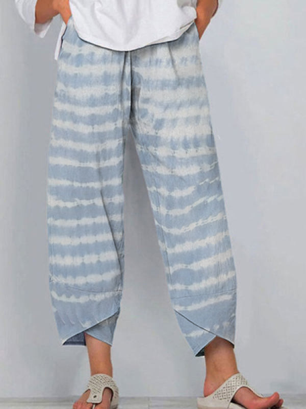 

Retro Tie Dyed casual pants