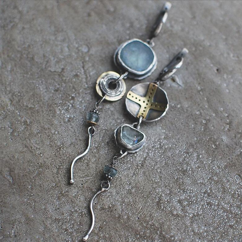 Vintage Artistic Earrings Jewelry