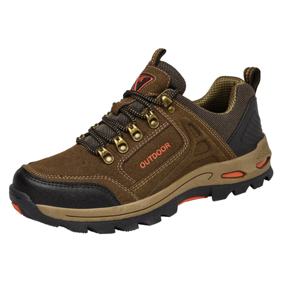 

Rutschfeste Wasserdichte Verschleißfeste Scrub Outdoor-Wanderschuhe Für Herren