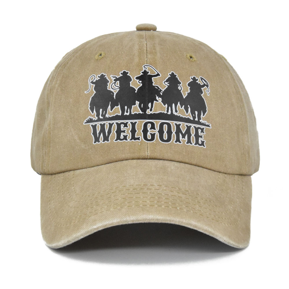 Men's Vintage Western Cowboy Chic Cap