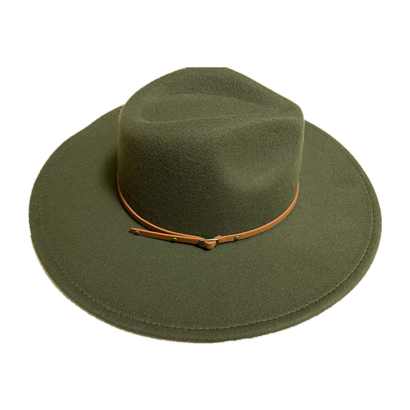 Men's Outdoor Color Block Chic Western Hat