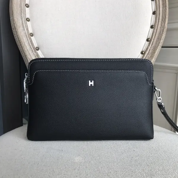 💰1280 Top-level Counter Mouse Ruthless Goods 2021 Latest Style Hermès Men's Clutch Bag Hot Models Are Shipped In Large Quantities, Clamoring For Counter Goods‼  top Original Order - Godeskplus.com 