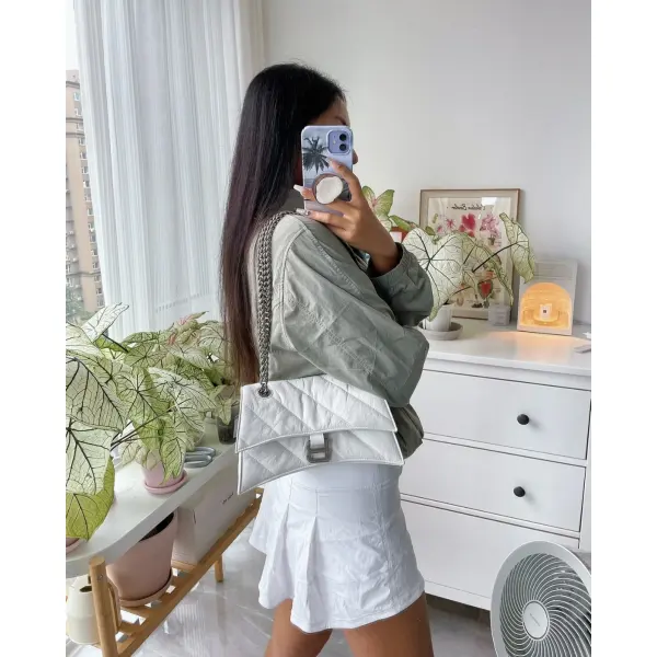 I Want To Justify The Name Of White Crush! Rare Fresh Hanging Hot Girl Bag! - Godeskplus.com 