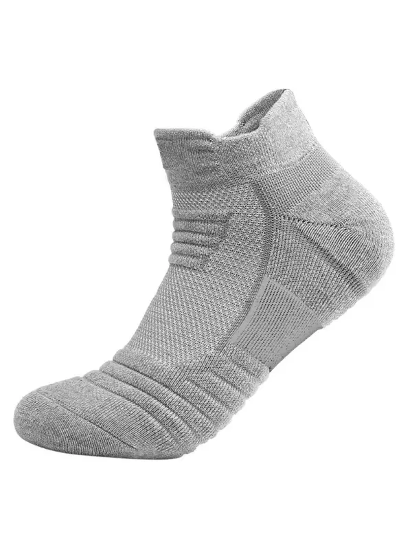 Men Socks Athletic Cushioned Breathable Low Cut Tab - Godeskplus.com 
